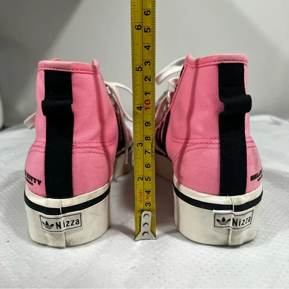 adidas Hello Kitty x Nizza Platform Sneaker Pink Women’s Sz 5.5 - Picture 10 of 16
